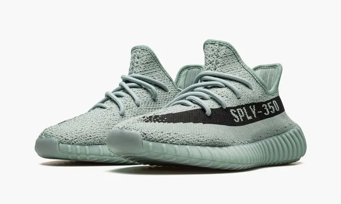 Кроссовки Yeezy Boost 350 V2 «Salt» зеленый