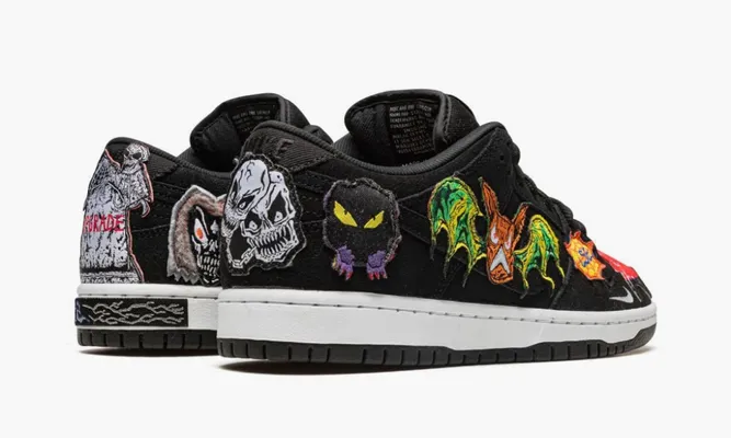 Кроссовки Nike SB Dunk Low Pro Qs «Neckface» разноцветный