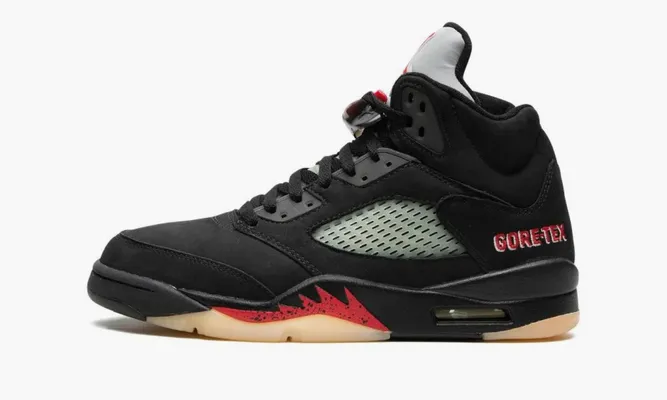 Кроссовки Air Jordan 5 Retro WMNS «Gore-tex Off-noir» черный