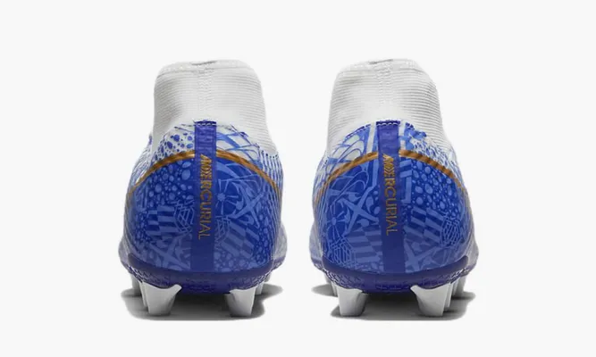 Для футбола Nike Zoom Superfly 9 Academy Cr7 Ag «Blue White» синий