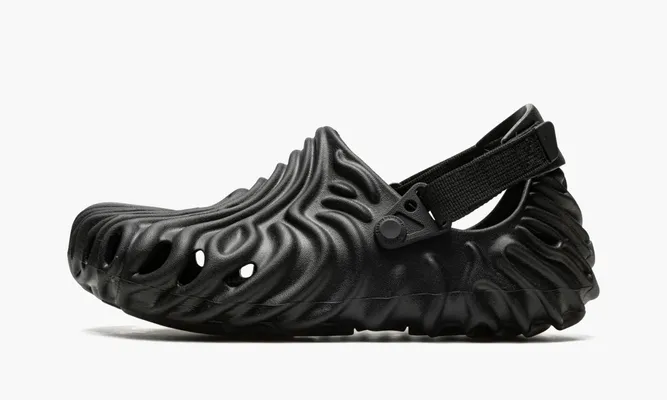 Кроссовки Crocs Pollex Clog «Salehe Bembury - Sasquatch» черный