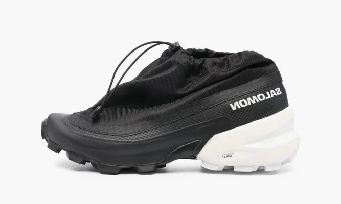 Кроссовки Mm6 Maison Margiela X Salomon «Cross Low Drawstring Black» черный