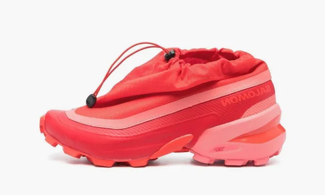 Кроссовки Mm6 Maison Margiela X Salomon «Cross Low Drawstring Fiery Red» красный