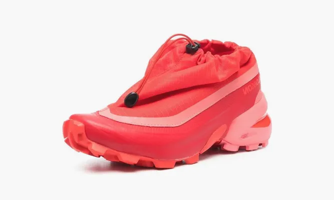 Кроссовки Mm6 Maison Margiela X Salomon «Cross Low Drawstring Fiery Red» красный