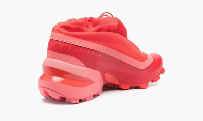 Кроссовки Mm6 Maison Margiela X Salomon «Cross Low Drawstring Fiery Red» красный