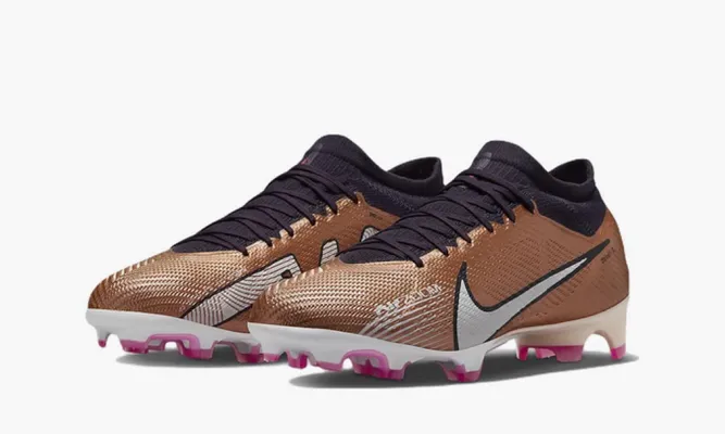 Для футбола Nike Zoom Mercurial Vapor 15 Pro Fg «Generations Pack Metallic Copper» коричневый