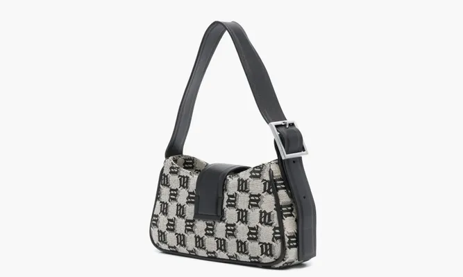 Сумки Misbhv Jacquard Monogram Shoulder Bag Mini «Black» черный