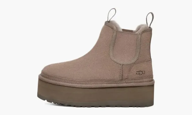Обувь UGG Neumel Platform Chelsea WMNS «Smoke Plume» коричневый