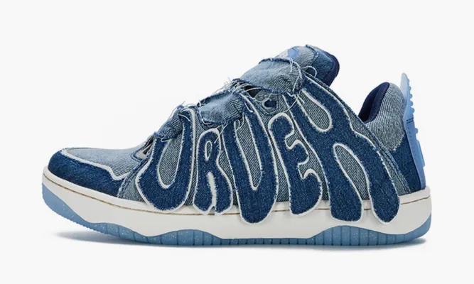 Кроссовки Old Order Sneaker Series Skater 001 «Blue Denim» синий
