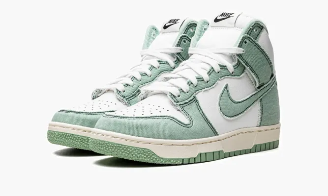 Кроссовки Nike Dunk High 1985 WMNS «Green Denim» зеленый
