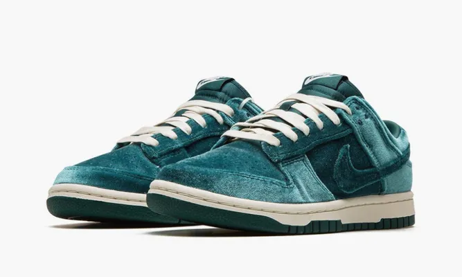 Кроссовки Nike Dunk Low WMNS «Velvet Teal» синий