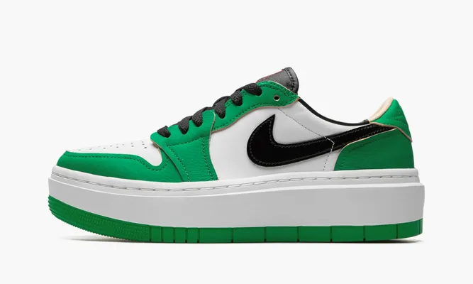 Кроссовки Air Jordan 1 Low WMNS Elevate SE «Lucky Green» зеленый