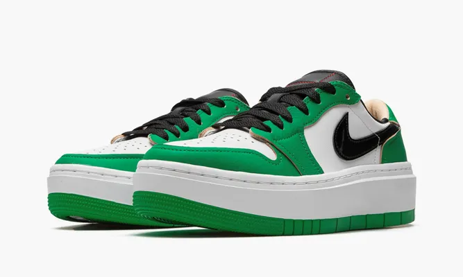 Кроссовки Air Jordan 1 Low WMNS Elevate SE «Lucky Green» зеленый