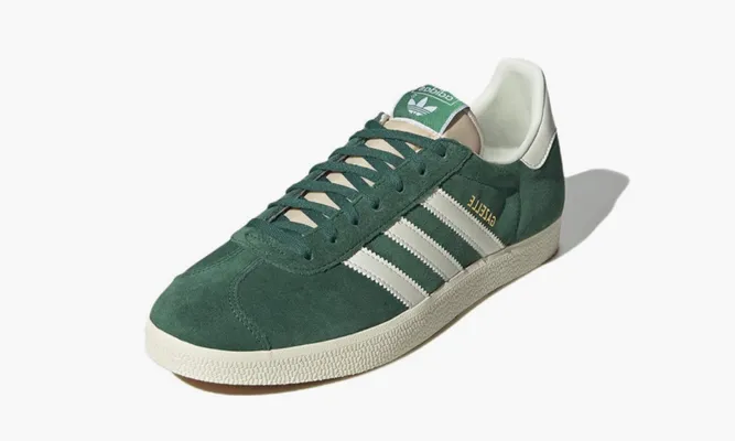 Кроссовки Adidas Gazelle «Faded Archive» зеленый