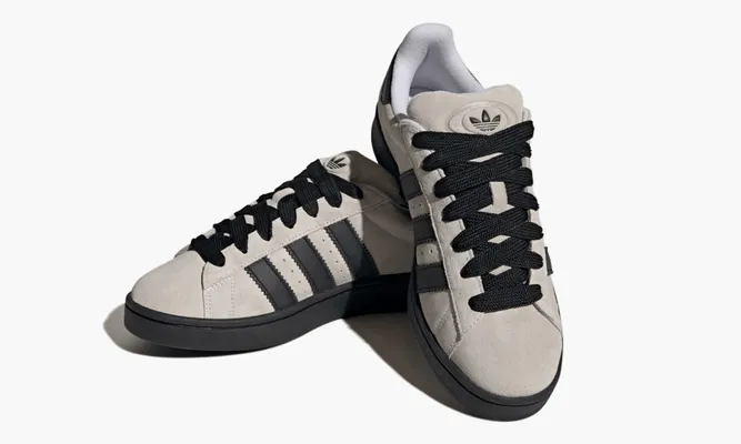 Кроссовки Adidas Campus 00s «White Core Black» кремовый