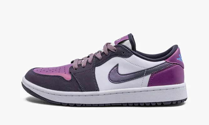 Кроссовки Air Jordan 1 Retro Low Golf Nrg «Purple Smoke» фиолетовый