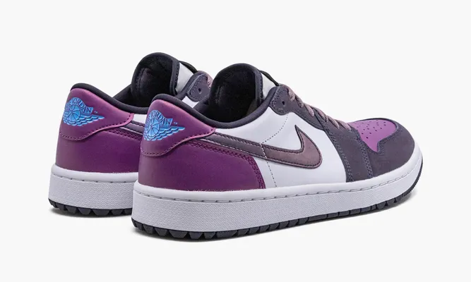 Кроссовки Air Jordan 1 Retro Low Golf Nrg «Purple Smoke» фиолетовый