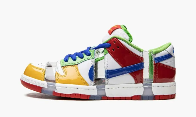 Кроссовки Nike SB Dunk Low «Ebay Sandy Bodecker» разноцветный