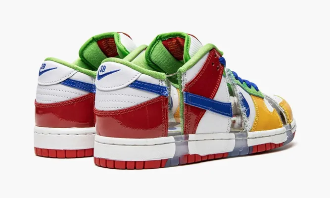 Кроссовки Nike SB Dunk Low «Ebay Sandy Bodecker» разноцветный