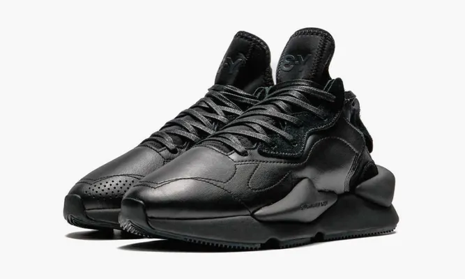 Кроссовки Adidas Y-3 Kaiwa «Triple Black 2023» черный
