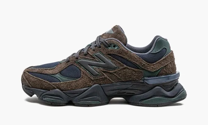 Кроссовки New Balance 9060 «Beef And Broccoli» коричневый