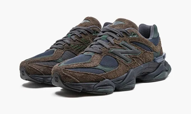Кроссовки New Balance 9060 «Beef And Broccoli» коричневый
