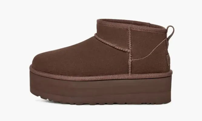 Обувь UGG Classic Ultra Mini Platform WMNS «Burnt Cedar» коричневый