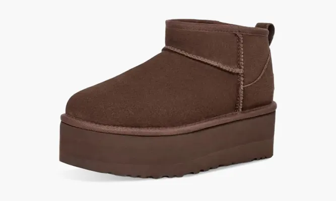 Обувь UGG Classic Ultra Mini Platform WMNS «Burnt Cedar» коричневый