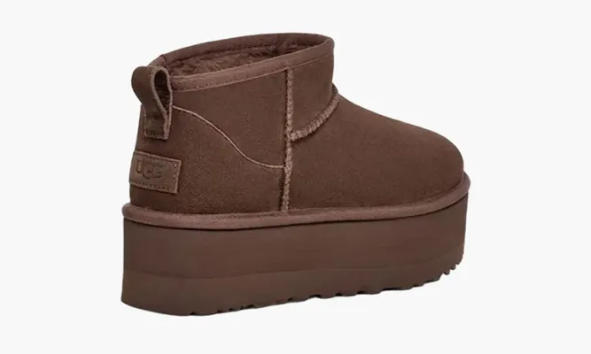 Обувь UGG Classic Ultra Mini Platform WMNS «Burnt Cedar» коричневый