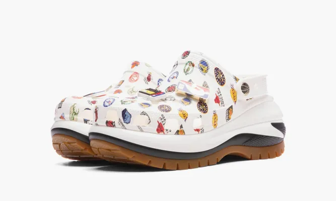 Кроссовки Crocs Mega Crush Clog «Nba All-star Game 2023» разноцветный