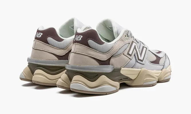 Кроссовки New Balance 9060 «Grey Matter / Timberwolf» бежевый