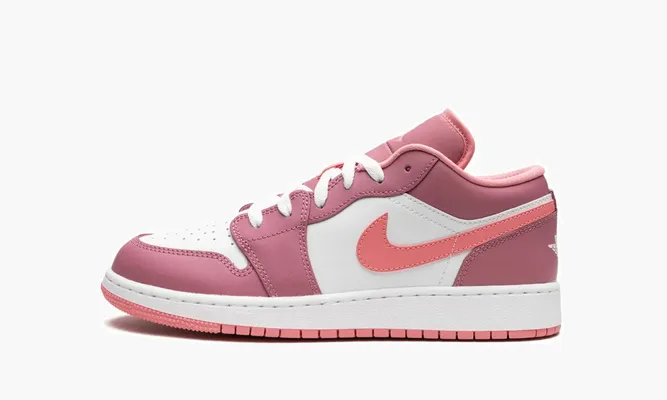 Кроссовки Air Jordan 1 Low GS «Desert Berry» зеленый