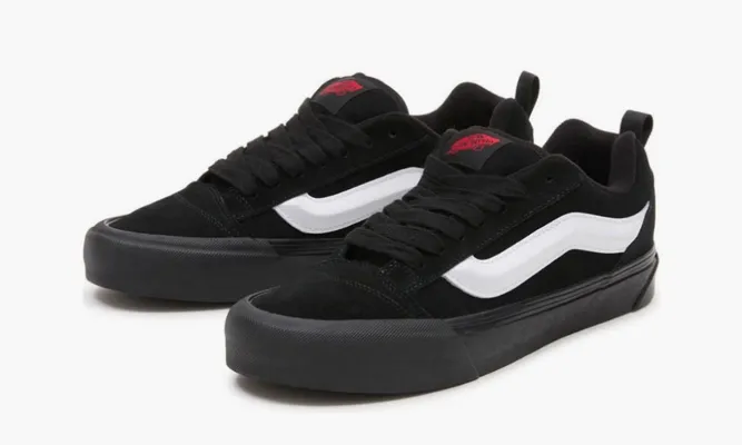 Кроссовки Vans Knu Skool «Black» черный