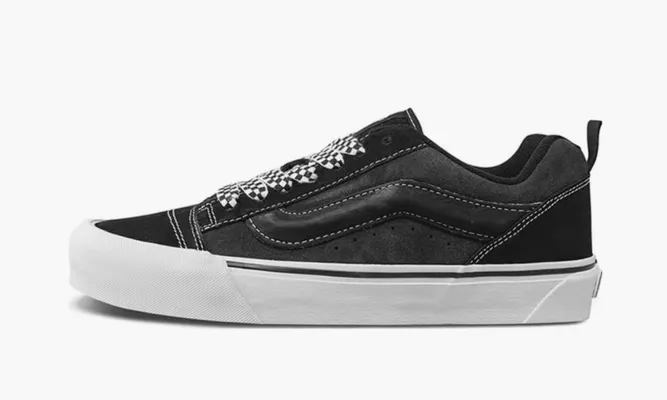 Кроссовки Vans Knu Skool «Black Charcoal» черный