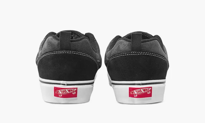 Кроссовки Vans Knu Skool «Black Charcoal» черный
