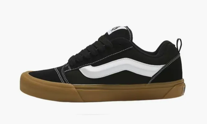 Кроссовки Vans Knu Skool «Black Gum» черный