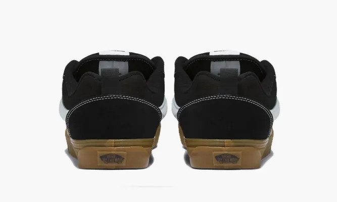 Кроссовки Vans Knu Skool «Black Gum» черный