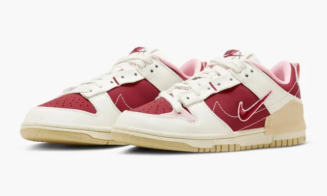 Кроссовки Nike Dunk Low Disrupt 2 WMNS «Valentine's Day 2023» кремовый
