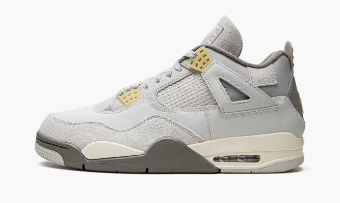Кроссовки Air Jordan 4 Retro SE «Craft Photon Dust» серый
