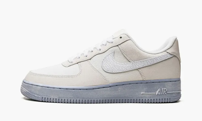 Кроссовки Nike Air Force 1 Low '07 Lv8 Emb «Summit White Blue Whisper» белый