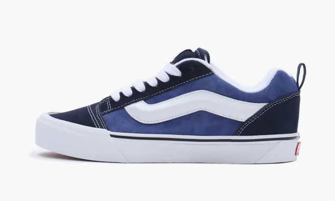 Кроссовки Vans Knu Skool «Navy White» синий