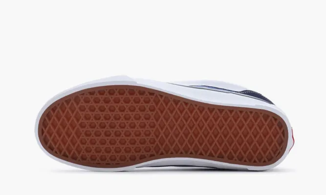 Кроссовки Vans Knu Skool «Navy White» синий
