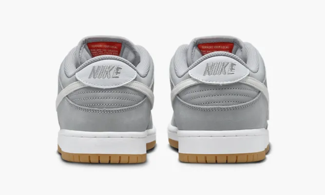 Кроссовки Nike SB Dunk Low Pro Iso «Orange Label Wolf Grey Gum» серый