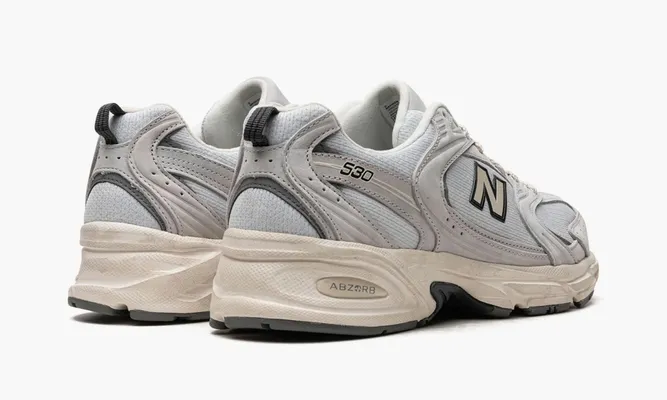 Кроссовки New Balance 530 «Gray / White» серый