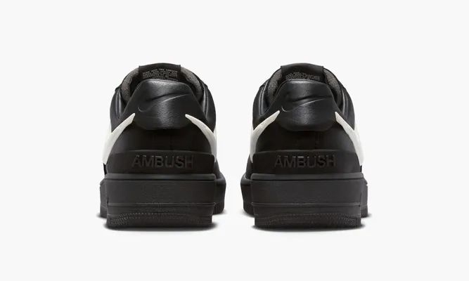 Кроссовки Nike Air Force 1 Low SP «Ambush Black» черный