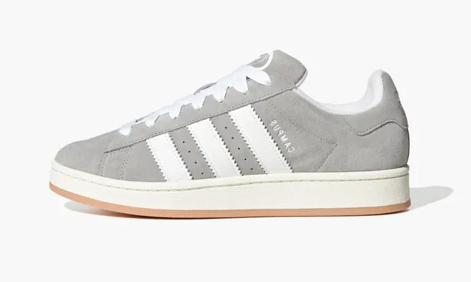 Кроссовки Adidas Campus 00s «Grey White» серый