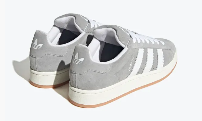 Кроссовки Adidas Campus 00s «Grey White» серый