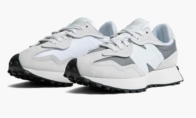 Кроссовки New Balance 327 «Grey Matter White» белый,078e8ee4a922b04e053085f19c5aaf05
