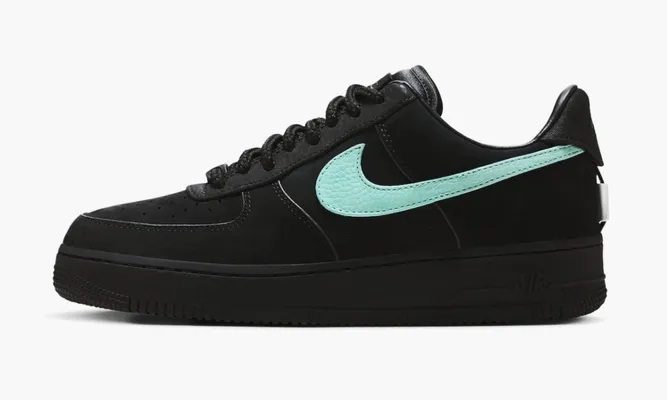Кроссовки Nike Air Force 1 Low «Tiffany & Co. 1837» черный