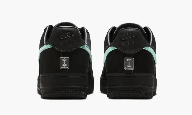Кроссовки Nike Air Force 1 Low «Tiffany & Co. 1837» черный